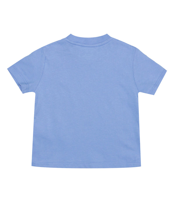 RALPH LAUREN BEBE NIÑO TSHIRT OFFICE BLUE/C1750