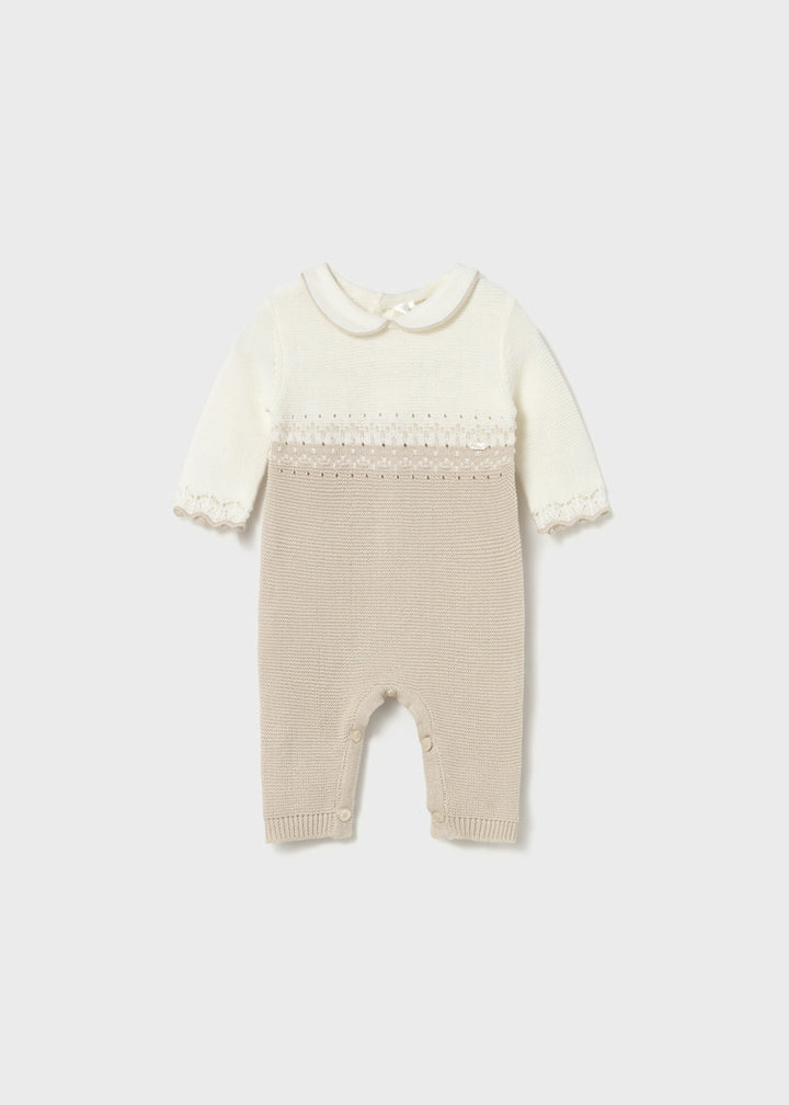 MAYORAL BEBE NIÑA ROMPER TRICOT SOY