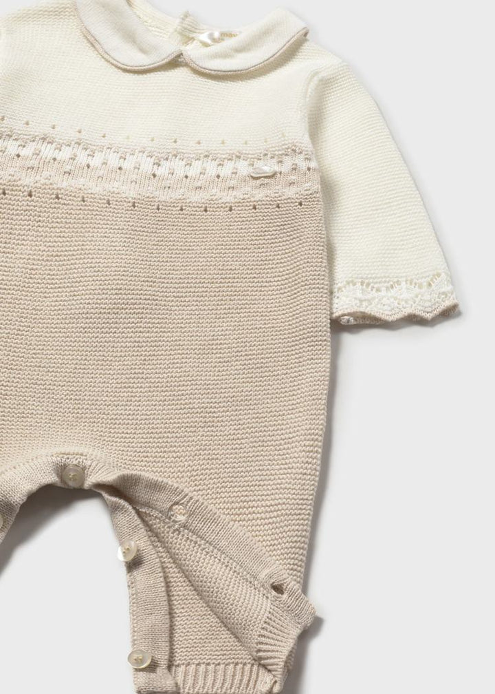 MAYORAL BEBE NIÑA ROMPER TRICOT SOY