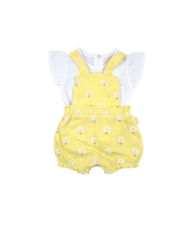 BABY BOL BEBE NIÑA CONJUNTO 2PK AMARILLO