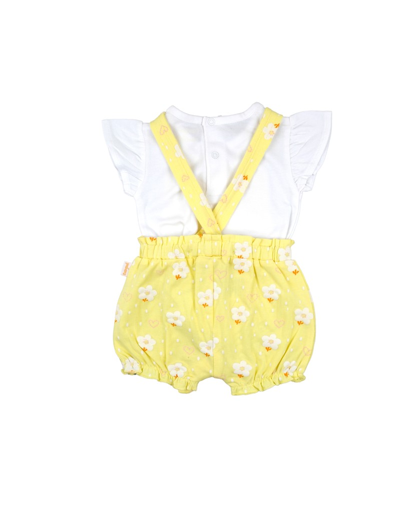 BABY BOL BEBE NIÑA CONJUNTO 2PK AMARILLO