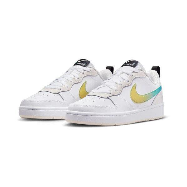NIKE NIÑO ZAPATILLA COURT BOROUGH LOW 2 WHT/MLT