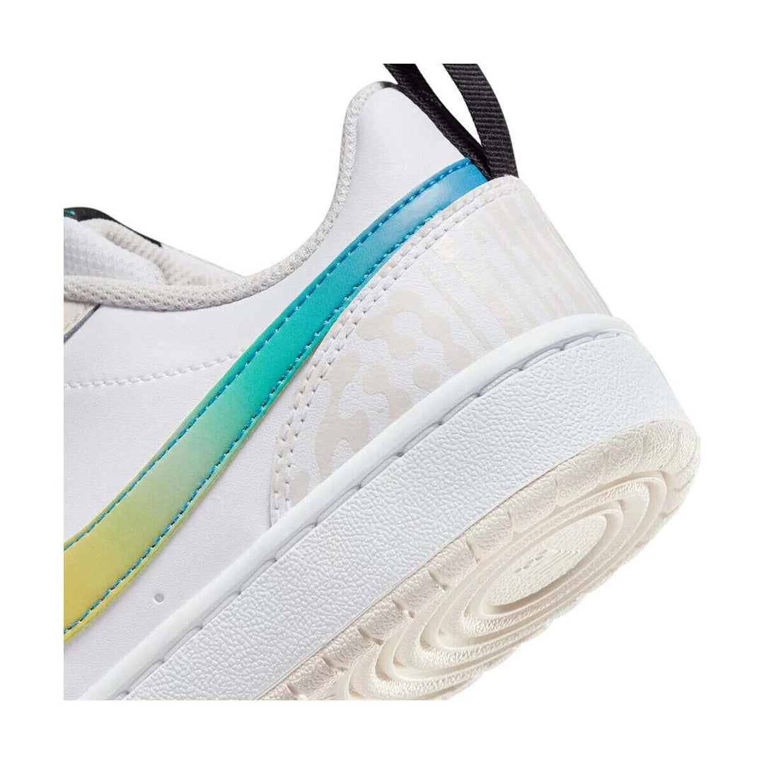 NIKE NIÑO ZAPATILLA COURT BOROUGH LOW 2 WHT/MLT
