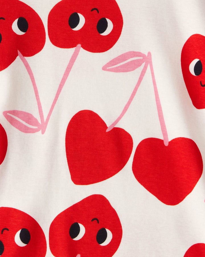 CARTERS BEBE NIÑA PIJAMA COTTON PRINT 4PCS