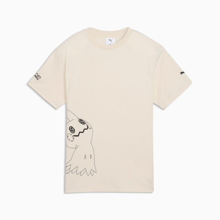 PUMA NIÑO TSHIRT POKEMON RELAXED GRAPHIC B WHITE