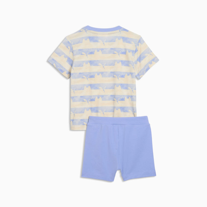 PUMA NIÑA CONJ. DE SHORT GABBYS DOLLHOUSE MINICATS INF PURPLE