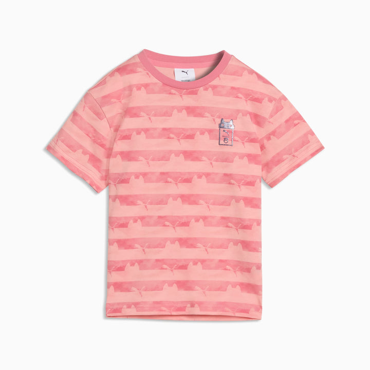 PUMA NIÑA TSHIRT GABBYS DOLLHOUSE RELAXED AOP PS PINK