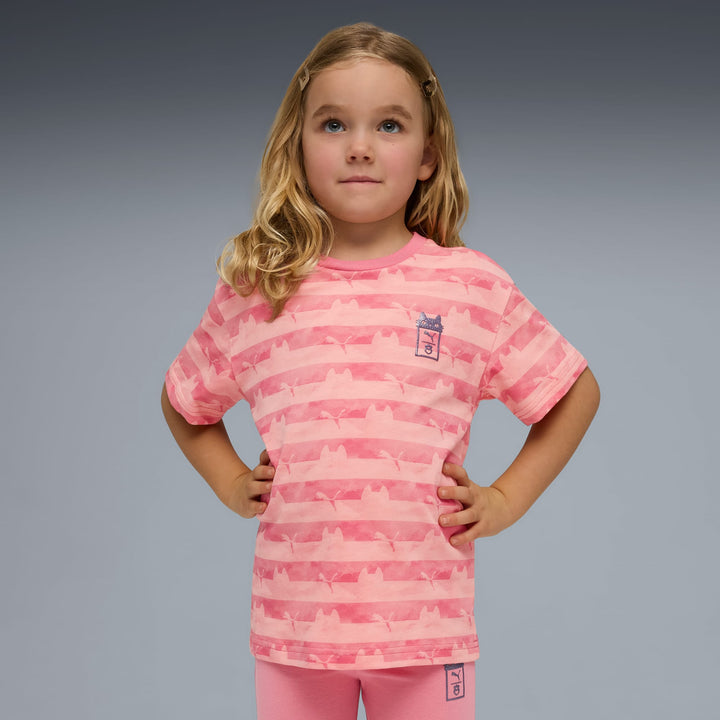 PUMA NIÑA TSHIRT GABBYS DOLLHOUSE RELAXED AOP PS PINK