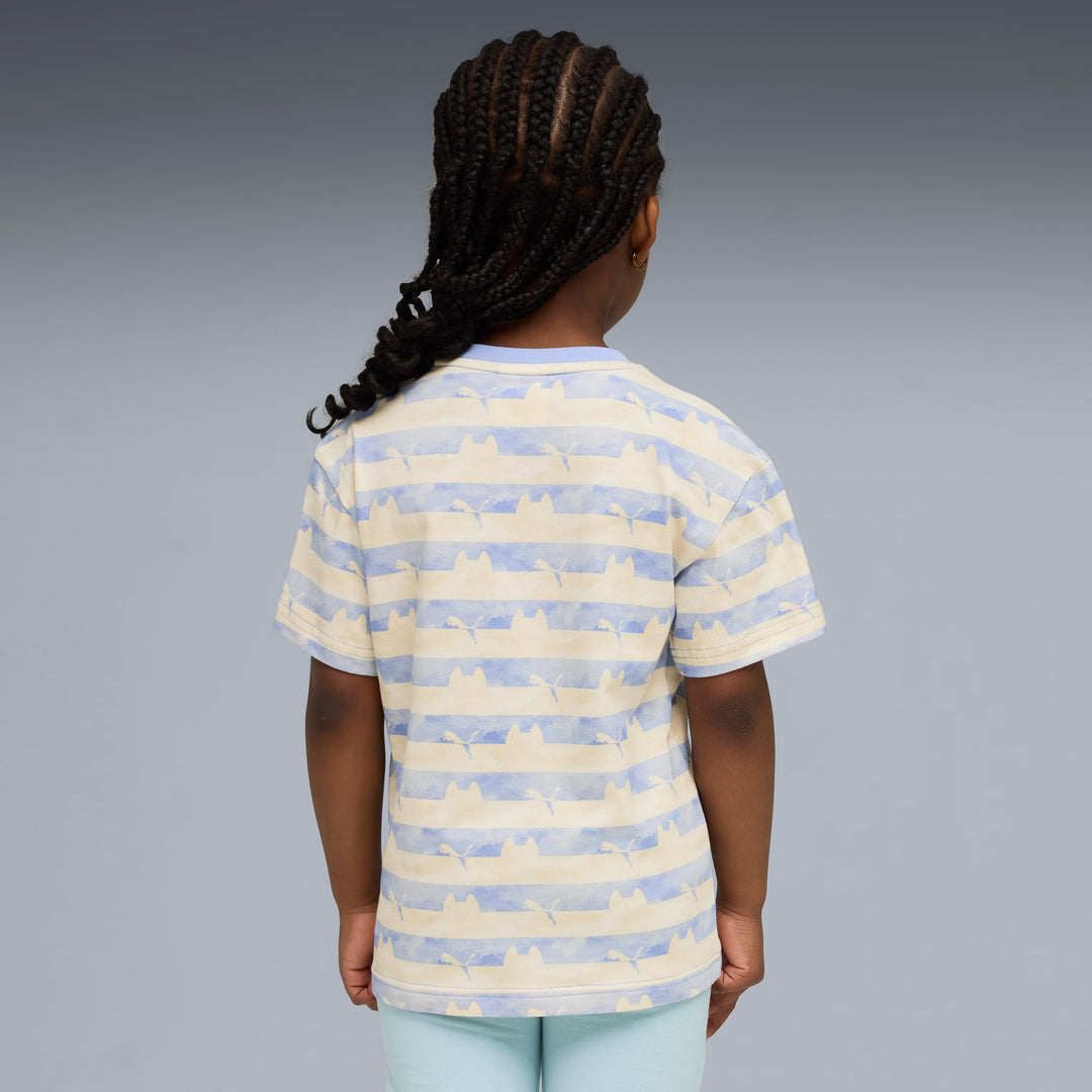 PUMA NIÑA TSHIRT GABBYS DOLLHOUSE RELAXED AOP PS PURPLE