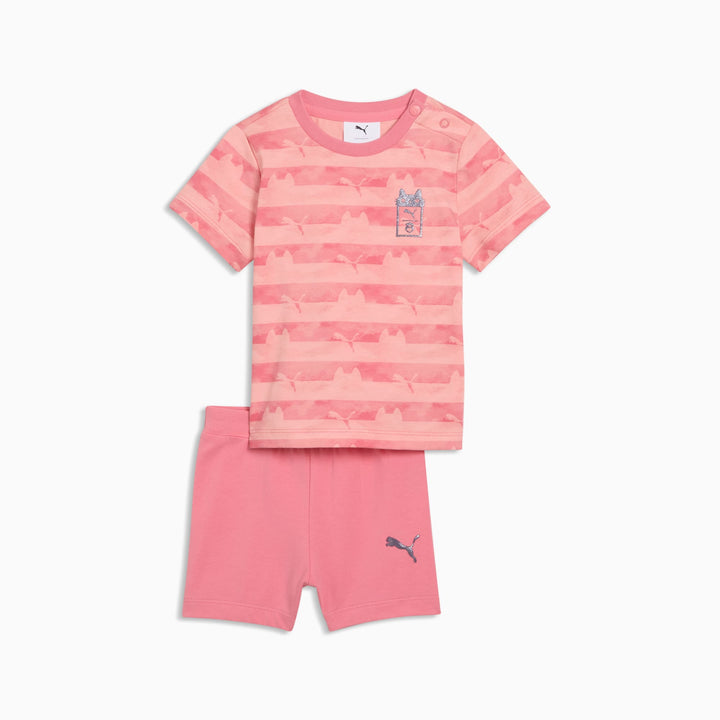 PUMA NIÑA CONJ. DE SHORT GABBYS DOLLHOUSE MINICATS INF PINK