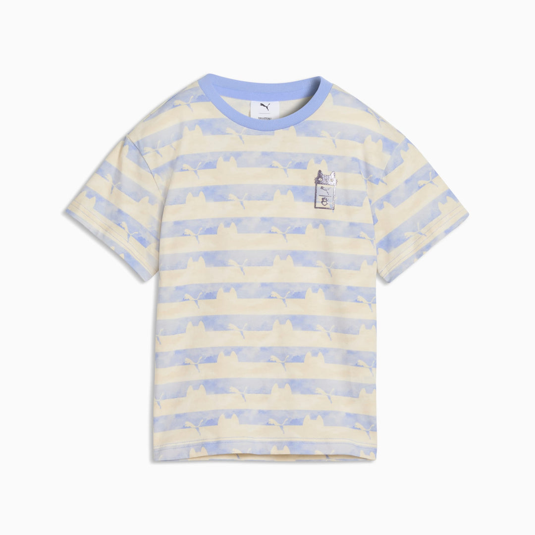 PUMA NIÑA TSHIRT GABBYS DOLLHOUSE RELAXED AOP PS PURPLE