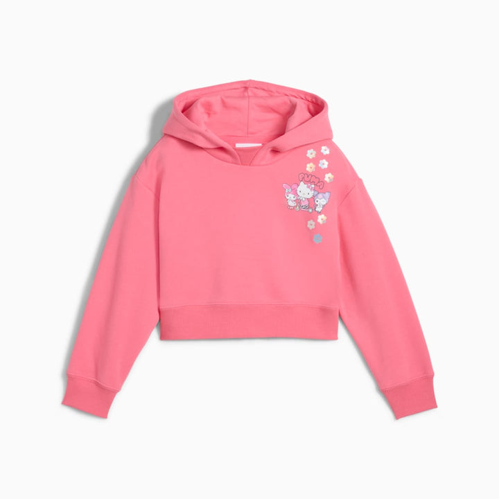 PUMA NIÑA ABRIGO X HELLO KITTY & FRIENDS RELAXED GRAPHIC PINK