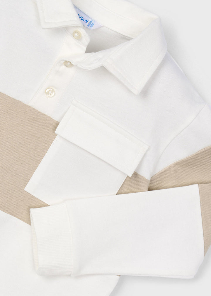 MAYORAL NIÑO POLO CREAM