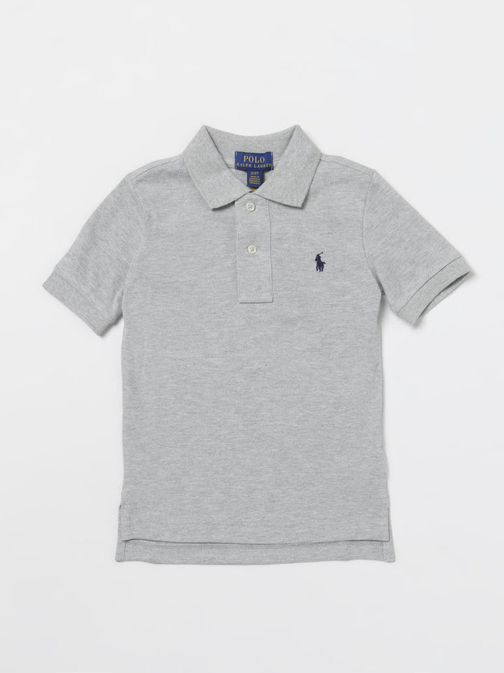 RALPH LAUREN NIÑO POLO NEW GREY HEATHER