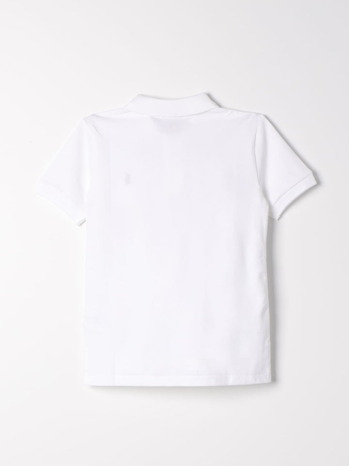RALPH LAUREN NIÑO POLO WHITE