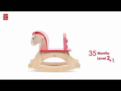 Hape Rock and Ride Rocking Horse — demo oficial Hape