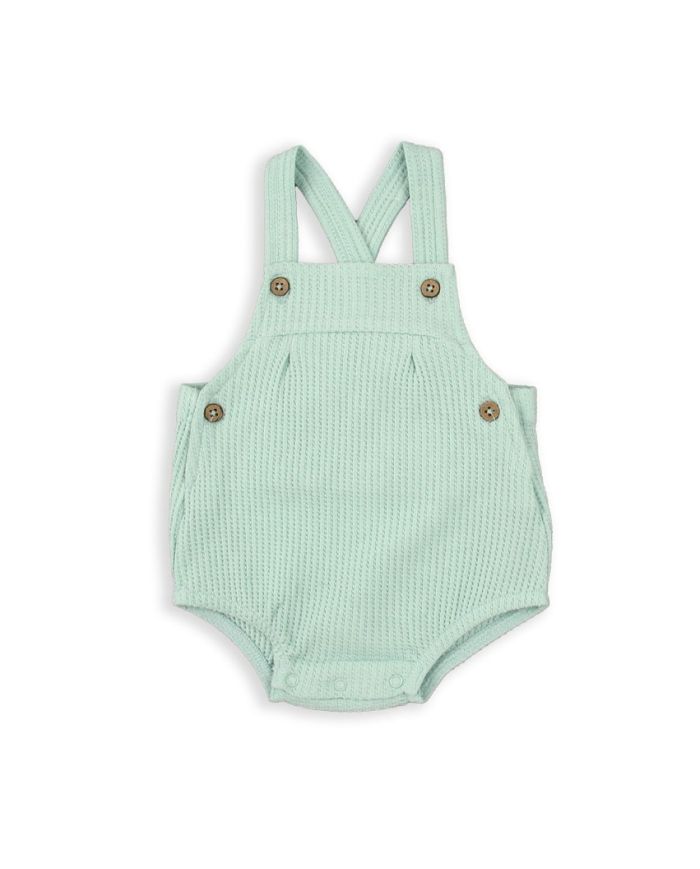 BABY BOL BEBE NIÑA OVEROL VERDE AGUA