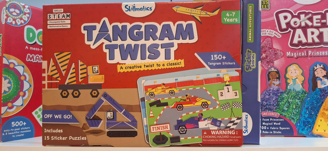 SKILLMATICS TANGRAM TWIST TRANSPORT VEHICLES