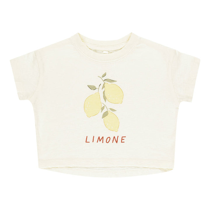RYLEE & CRU NIÑA TSHIRT VINTAGE LIMONE