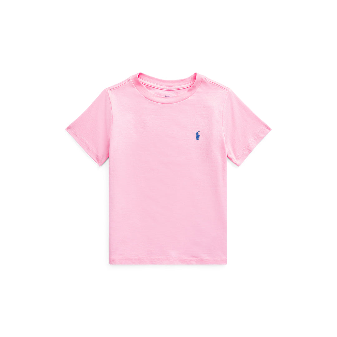 Camiseta Cuello Redondo Manga Corta para Niño - Carmel Pink