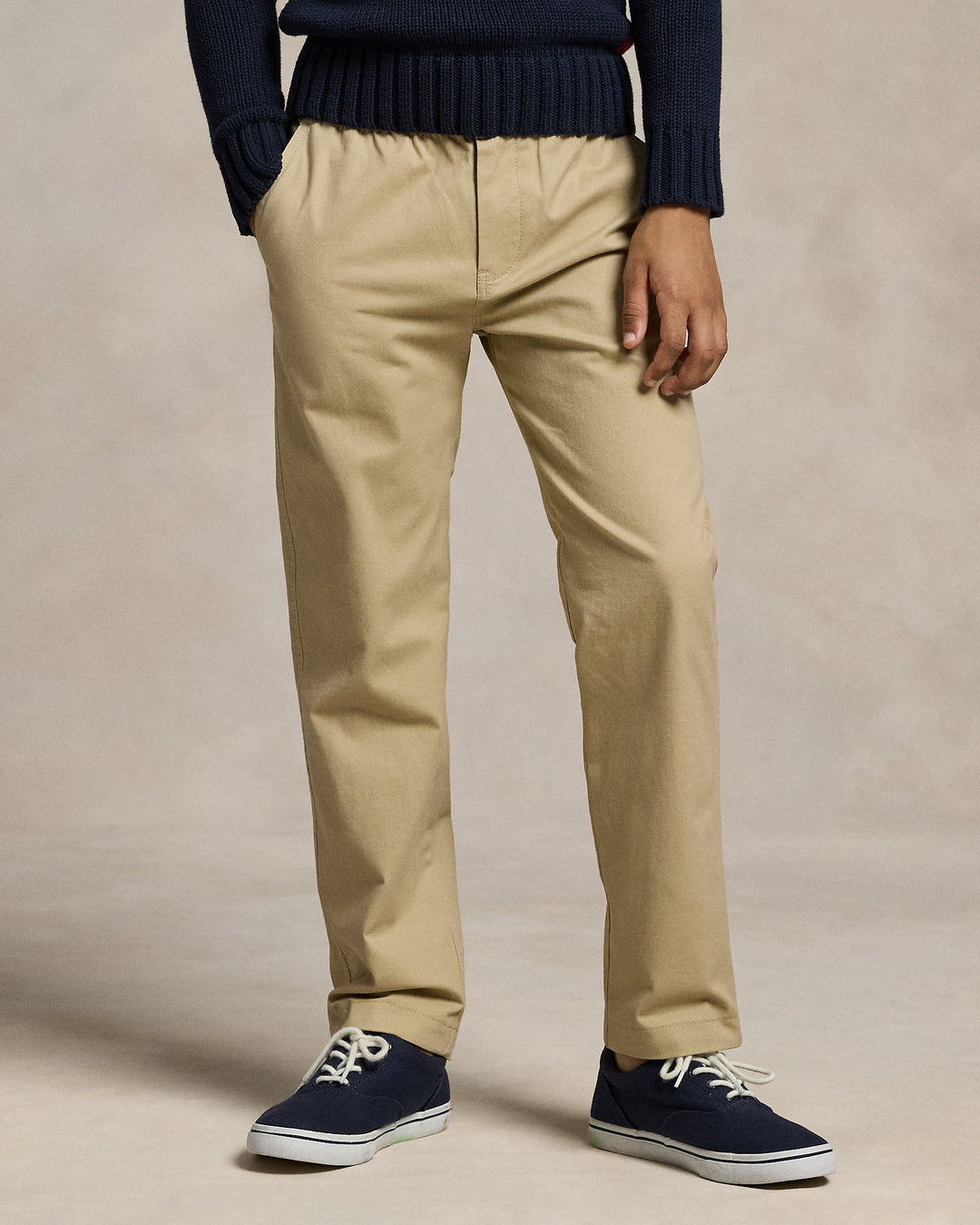 RALPH LAUREN NIÑO PANTALON CLASSIC KHAKI