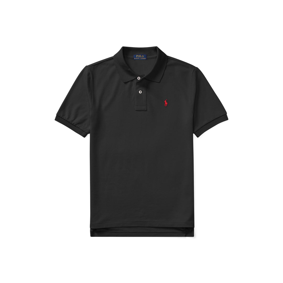 Polo de Punto para Niño - Black