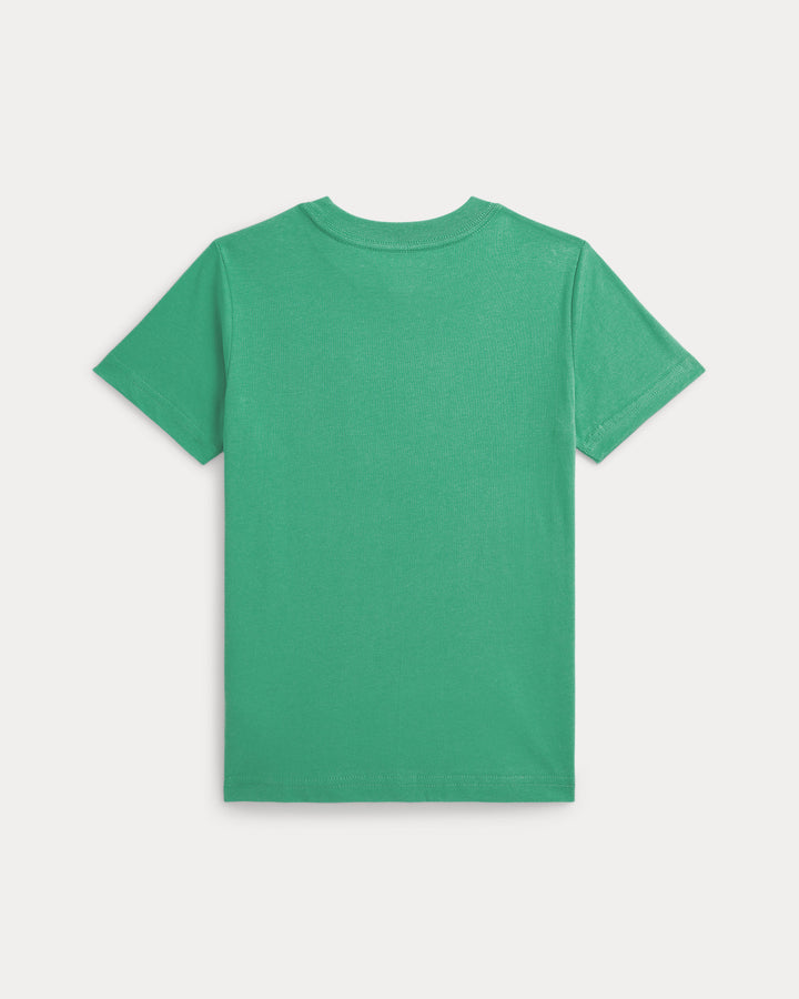 RALPH LAUREN NIÑO TSHIRT JERSEY RAFT GREEN/C5190