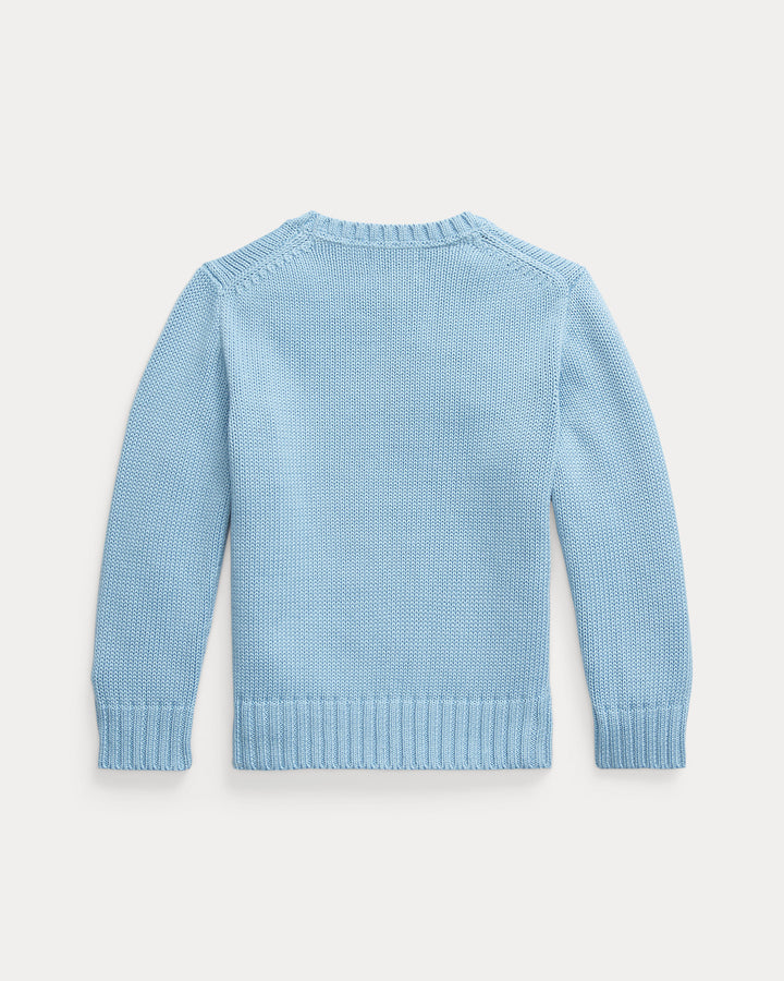 RALPH LAUREN NIÑO ABRIGO COTTON CHAMBRAY BLUE/C1367