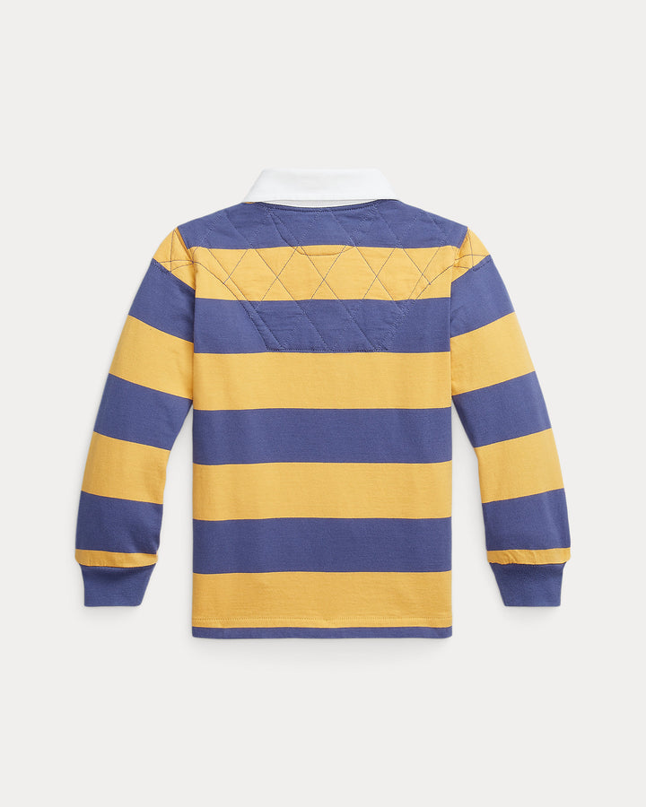 RALPH LAUREN NIÑO TSHIRT YD JERSEY RADIANT GOLD/CLASSIC BLUE