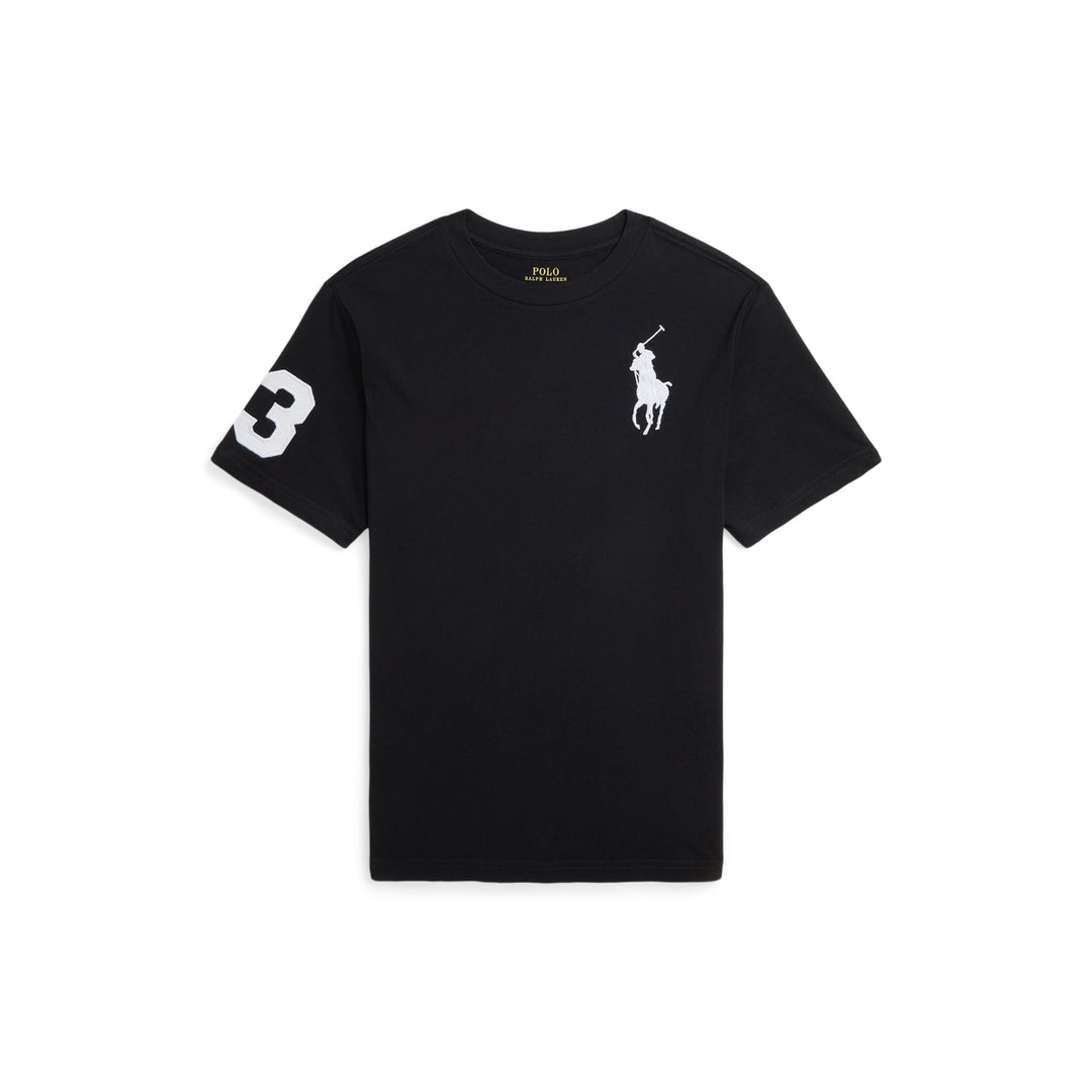 Camiseta con Logo Polo para Niño - Black/C1730