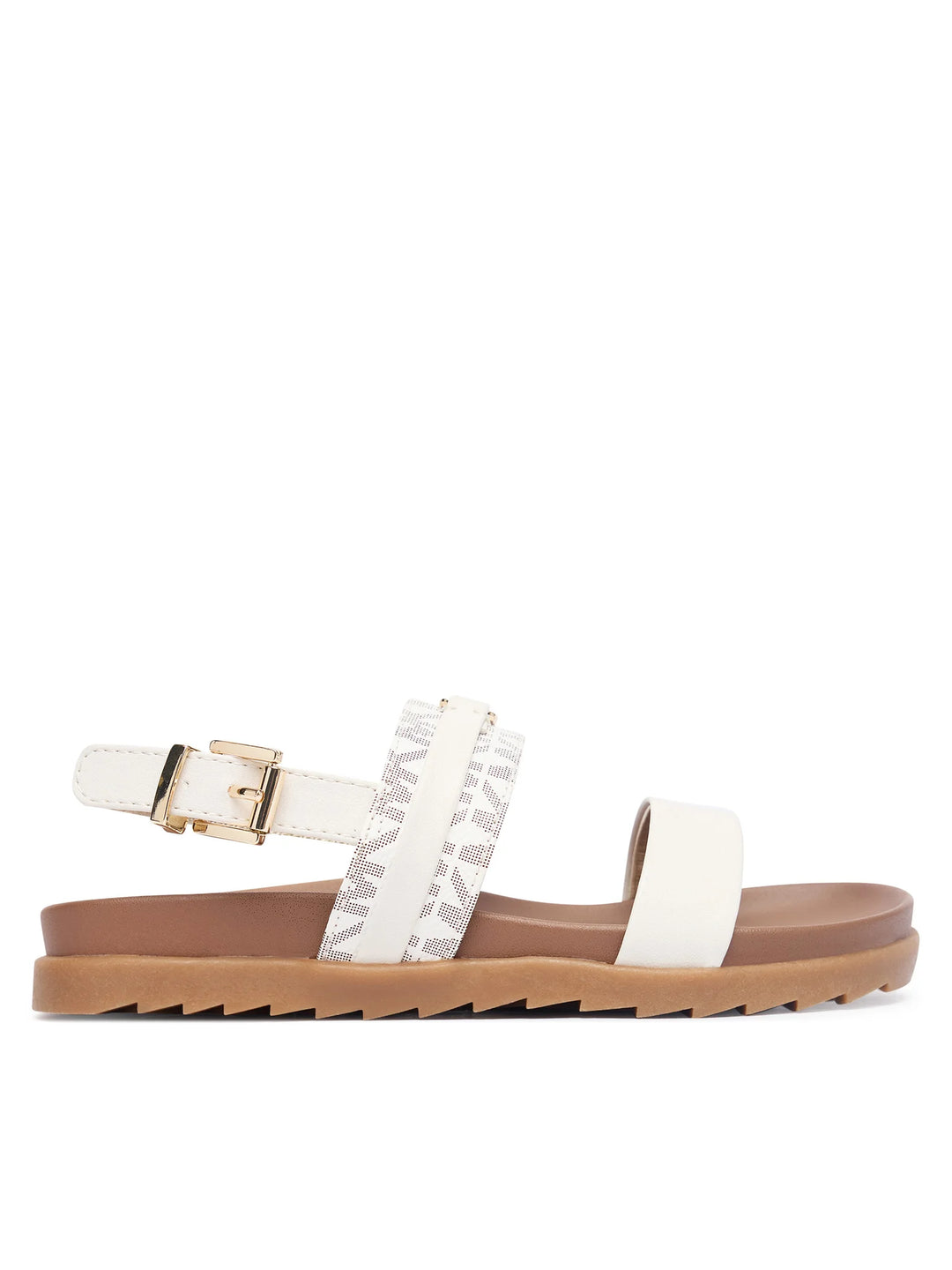 MICHAEL KORS NIÑA SANDALIA IRENE VANILLA MONOGRAM/VANILLA SYNTHETIC