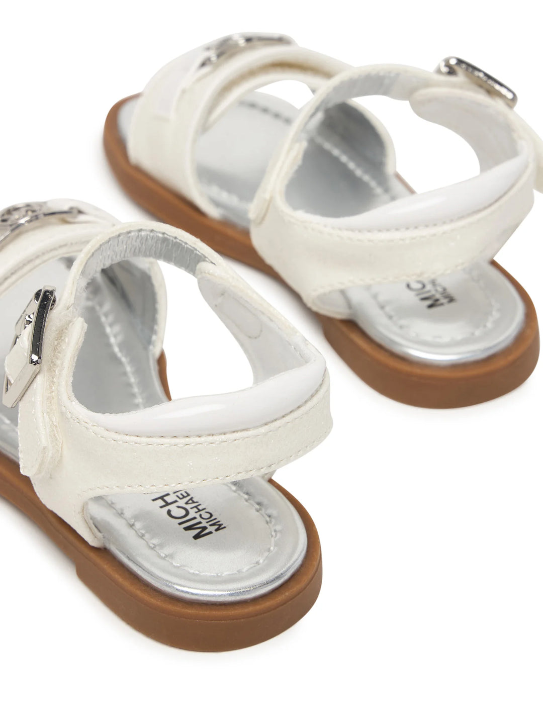MICHAEL KORS NIÑA SANDALIA KIERAN WHITE GLAM