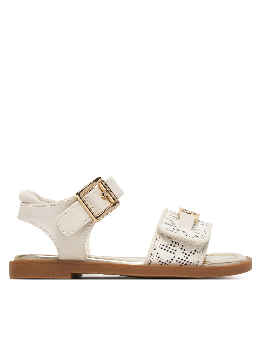 MICHAEL KORS NIÑA SANDALIA KIERAN VANILLA SYNTHETIC/VANILLA MONOGRAM