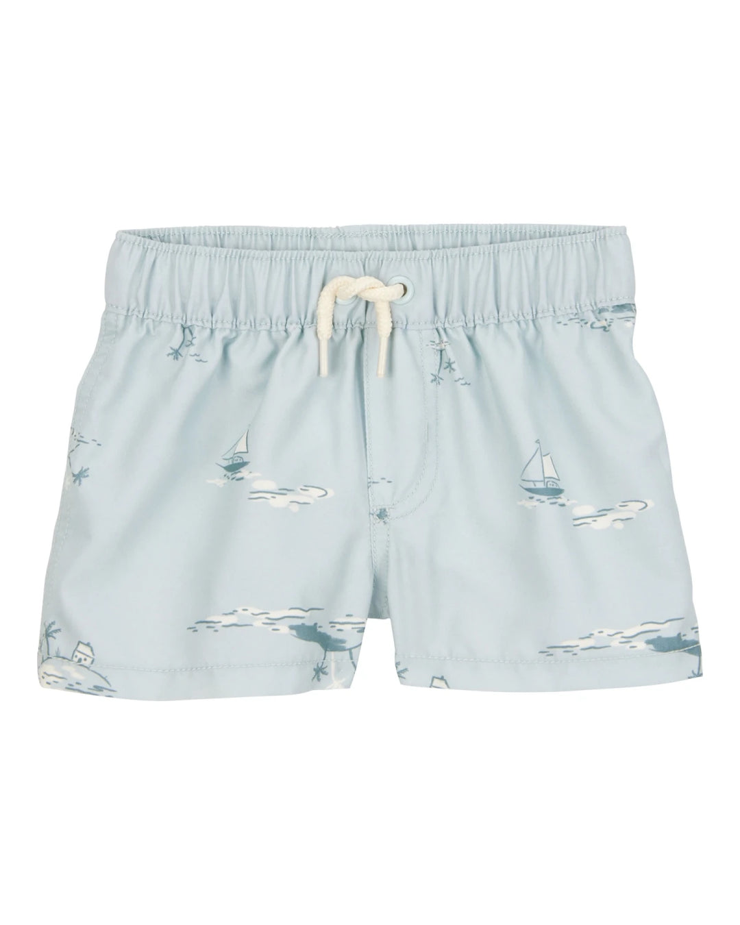 Carters Vestido de Baño Blue Printed para Bebé Niño