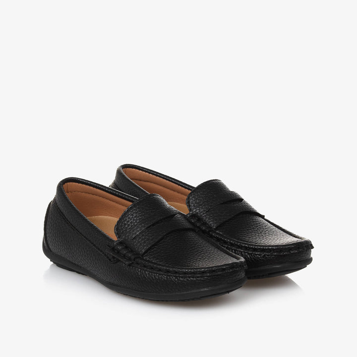 SEVVA NIÑO ZAPATO ECO LEATHER LOAFER BLACK