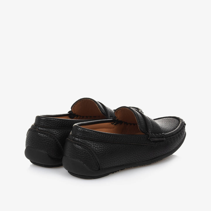 SEVVA NIÑO ZAPATO ECO LEATHER LOAFER BLACK