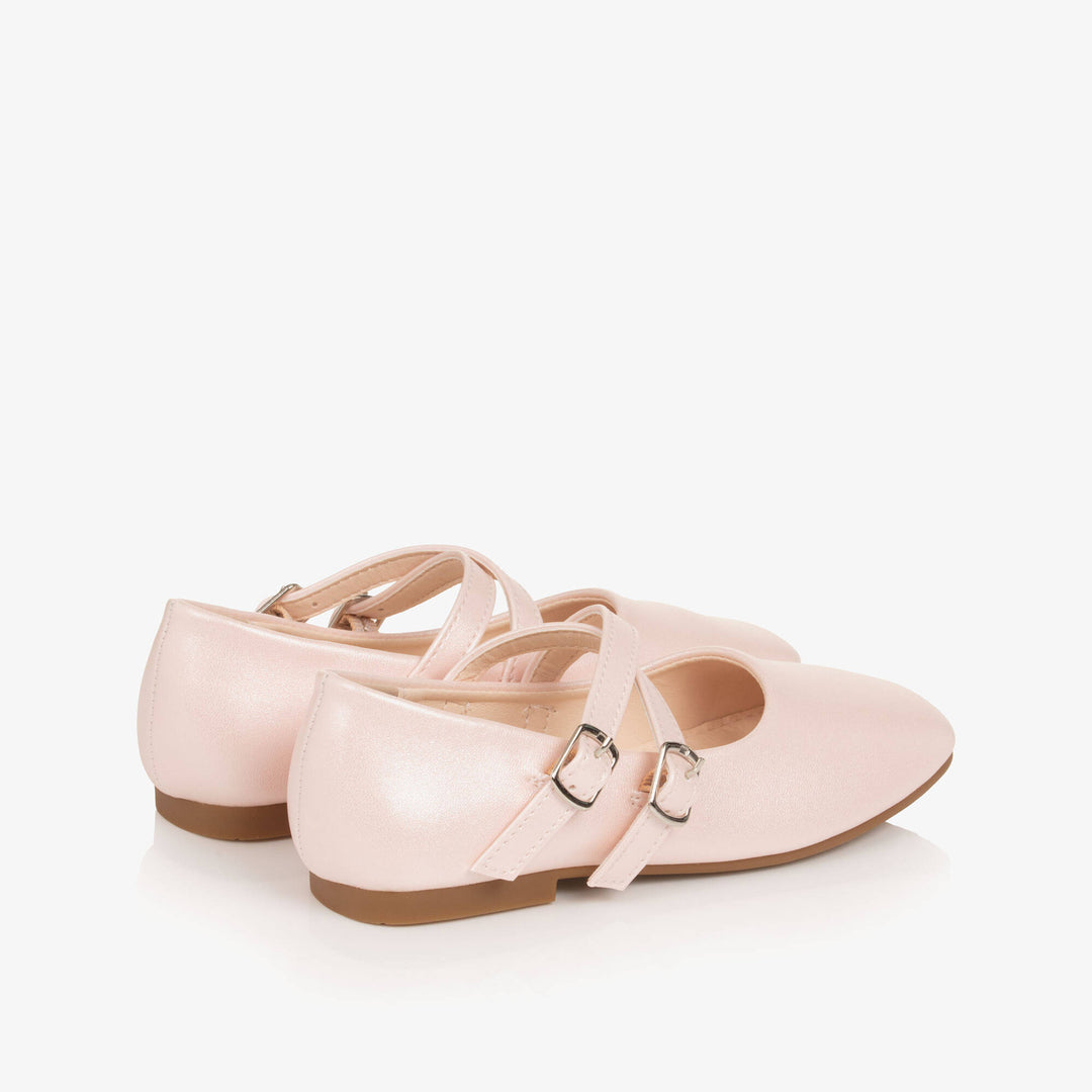 SEVVA NIÑA ZAPATO DOUBLE STRAP PINK