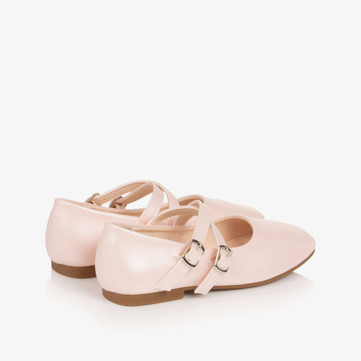 SEVVA NIÑA ZAPATO DOUBLE STRAP PINK