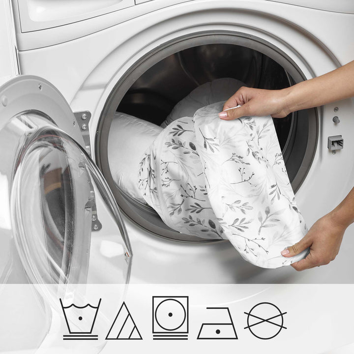 BOPPY ALMOHADA DE EMBARAZADA SLEEPER GRAY FALLING LEAVES