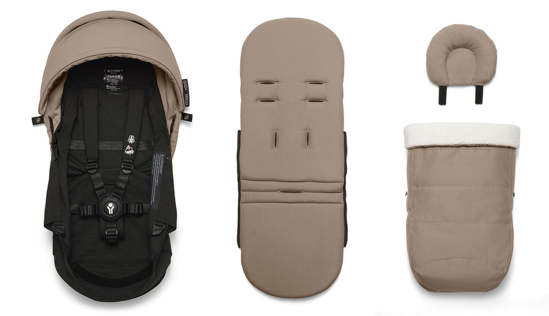 Babyzen Pack para Coche 0+ Np Taupe