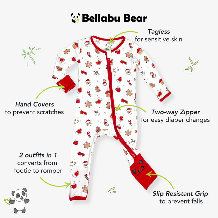 BELLABU BEAR NIÑO PIJAMA SUGAR COOKIES BAMBOO