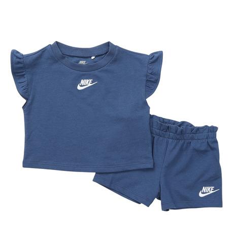 NIKE BEBE NIÑA CONJ. DE FALDA NKG FRENCH TERRY MYSTIC NAVY