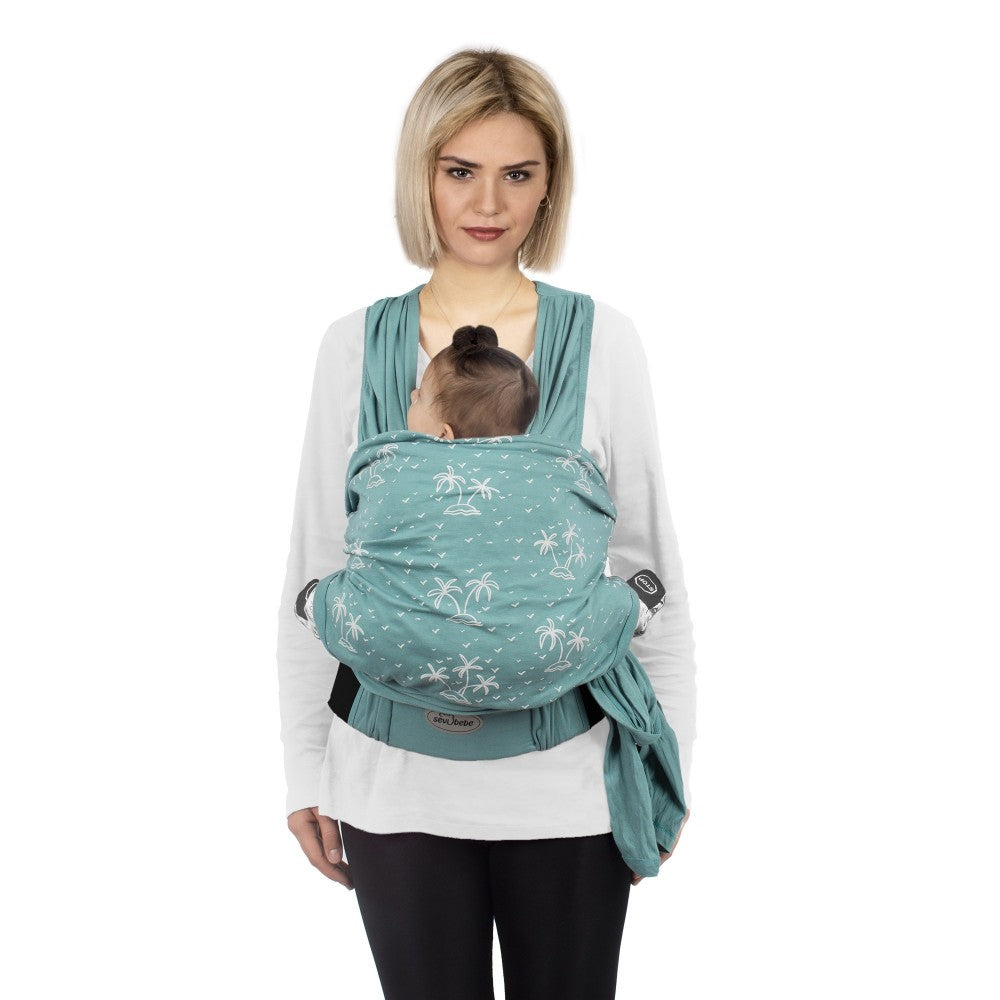 SEVI BEBE CARGUERA DE PECHO TURQUOISE