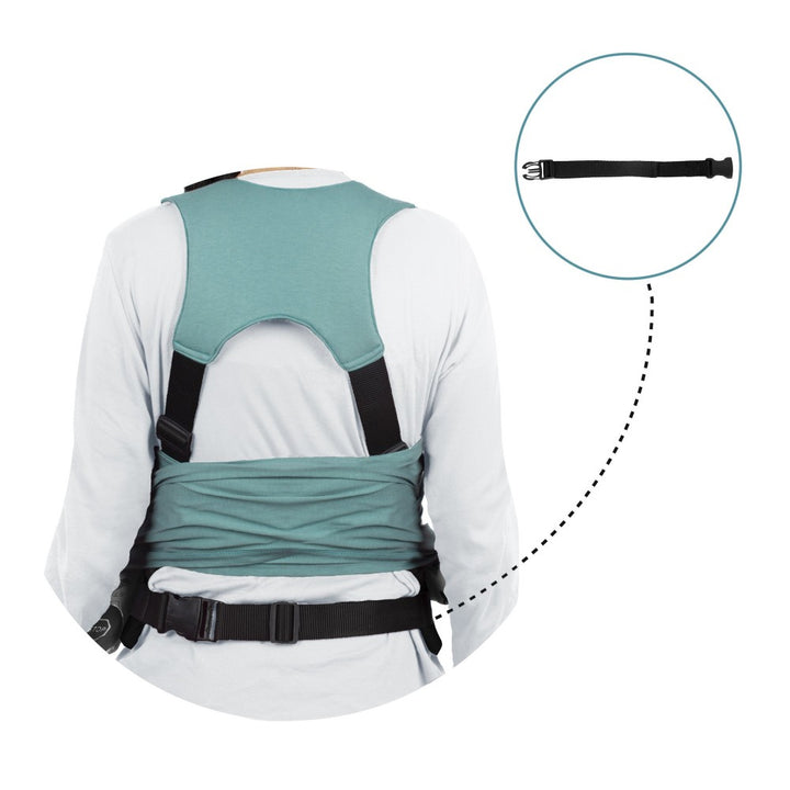 SEVI BEBE CARGUERA DE PECHO TURQUOISE