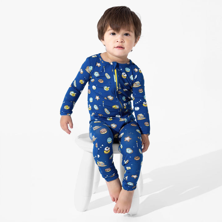 BELLABU BEAR NIÑO PIJAMA HANUKKAH COOKIES BAMBOO