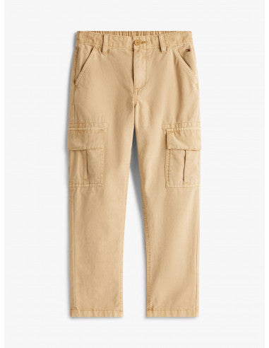TOMMY HILFIGER NIÑO PANTALON CASUAL WORKER GENTLE GOLD