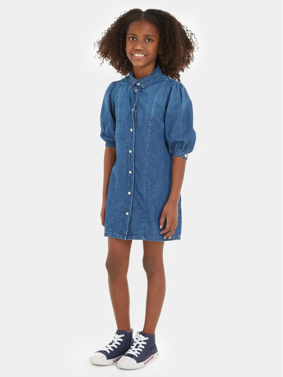 TOMMY HILFIGUER NIÑA VESTIDO MARINEBLUECLOTH