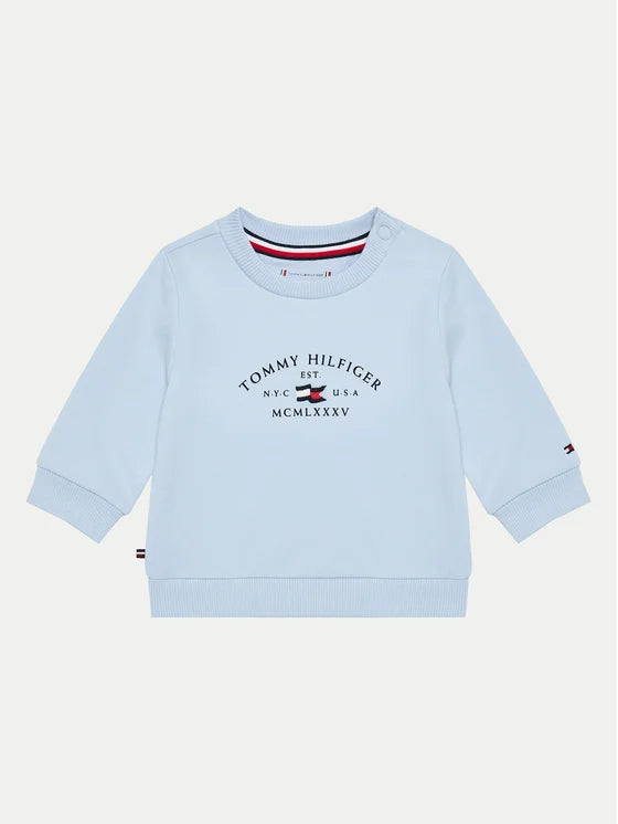 TOMMY HILFIGER BEBE NIÑO CONJ. DE PANTALON ESSENTIAL BREEZY BLUE