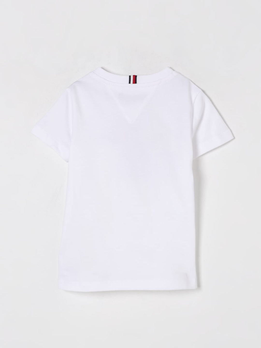 TOMMY HILFIGER NIÑO TSHIRT HILFGER FLAG YACHT APPLIQUE TE WHITE