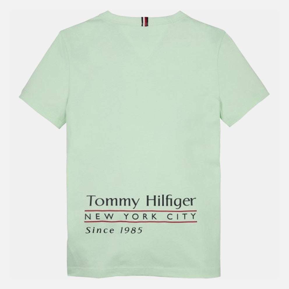 TOMMY HILFIGER NIÑO TSHIRT FLAG FUN DEW GREEN